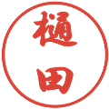 樋田の電子印鑑｜行書体｜縮小版
