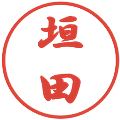 垣田の電子印鑑｜行書体｜縮小版