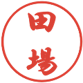 田場の電子印鑑｜行書体｜縮小版