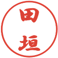 田垣の電子印鑑｜行書体｜縮小版