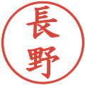 長野の電子印鑑｜楷書体｜縮小版