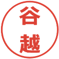 谷越の電子印鑑｜メイリオ｜縮小版
