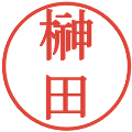 榊田の電子印鑑｜明朝体｜縮小版
