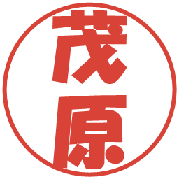 茂原の電子印鑑｜ポップ体