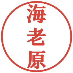 海老原の電子印鑑｜プレゼンス体