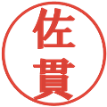 佐貫の電子印鑑｜プレゼンス体｜縮小版