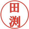 田渕の電子印鑑｜プレゼンス体｜縮小版